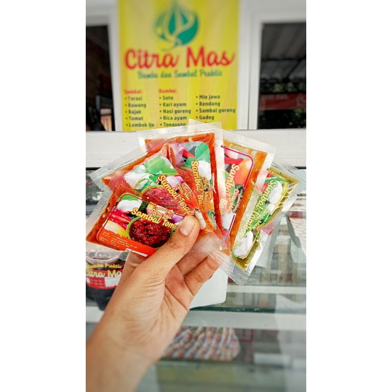 

Paket tester Sambal Citra Mas sachet All Varian