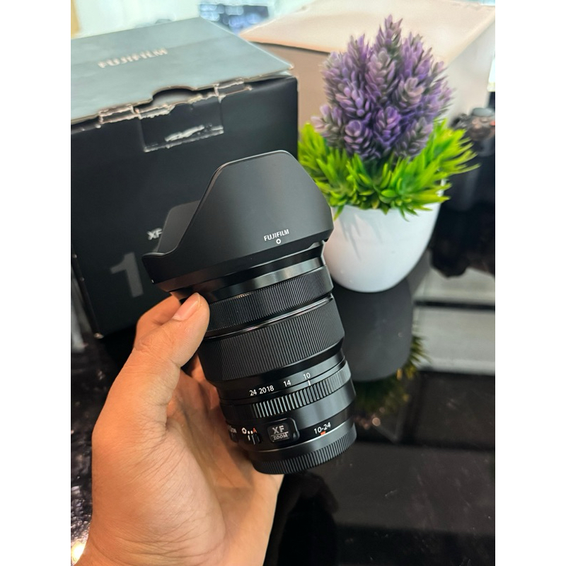 lensa fujinon fuji xf 10-24mm f4 R OIS like new