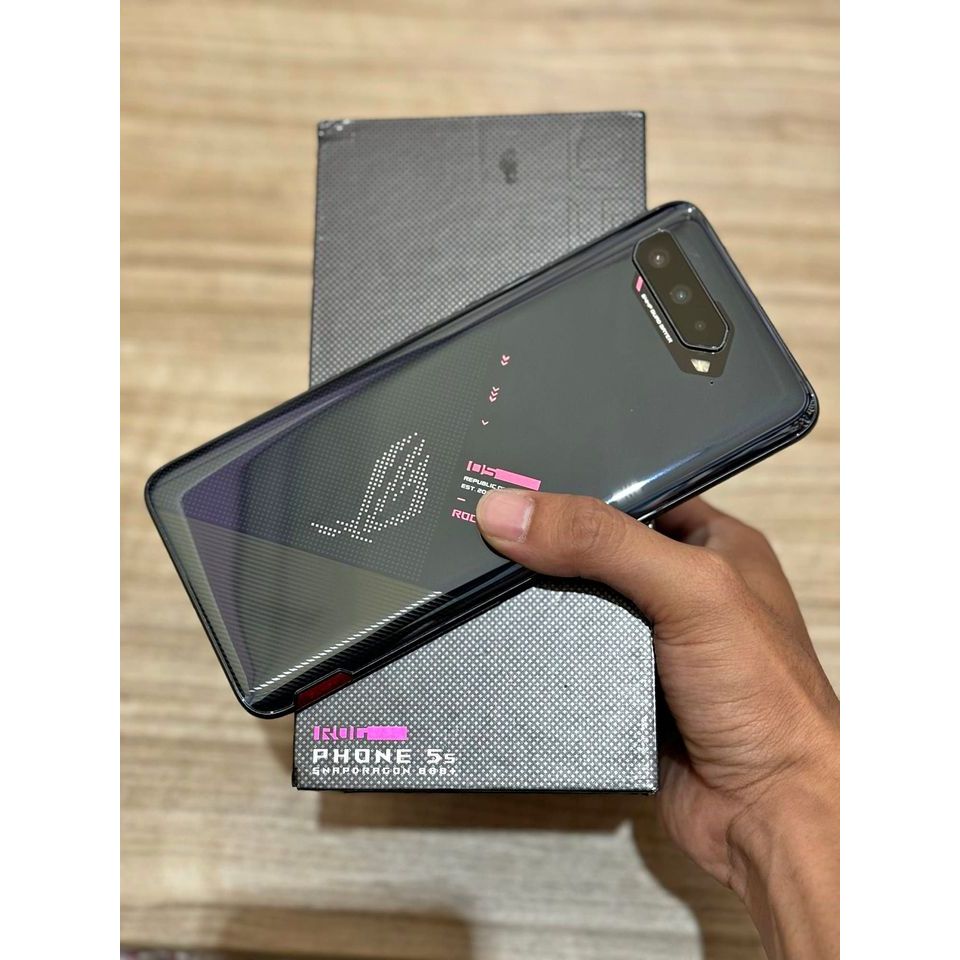 ASUS ROG 5s 8/128GB SECOND LENGKAP MULUS RESMI INDONESIA
