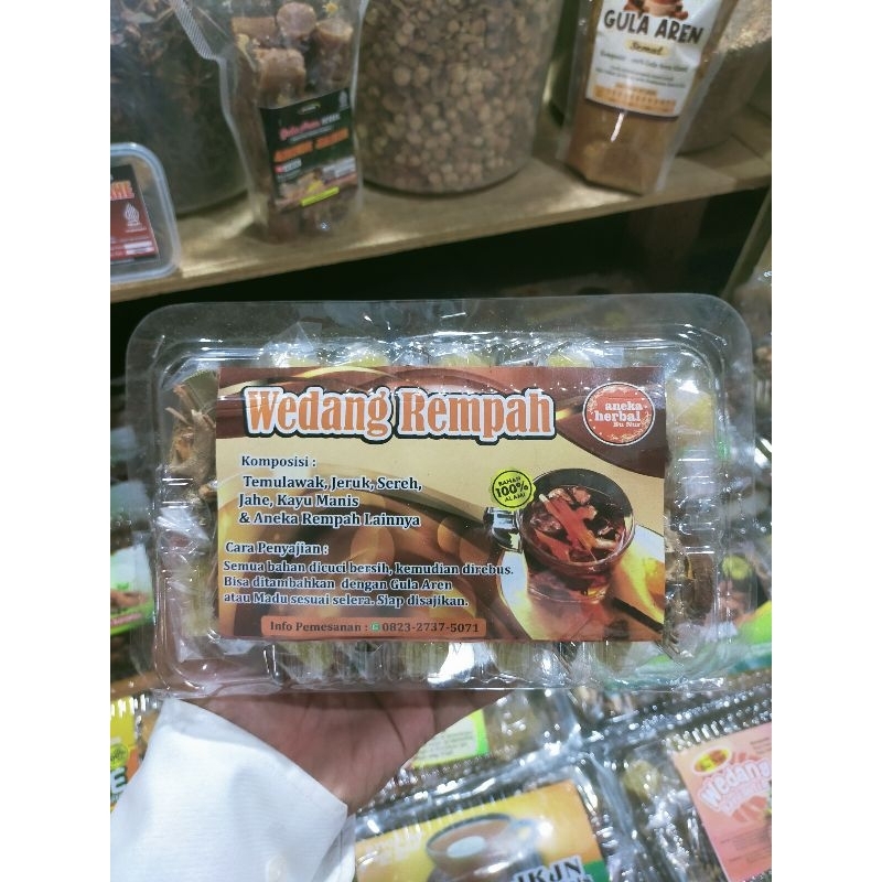 

Wedang rempah - wedang herbal - isi 10 - membantu meningkatkan Imunitas - menghangatkan badan - dianjurkan untuk kesehatan
