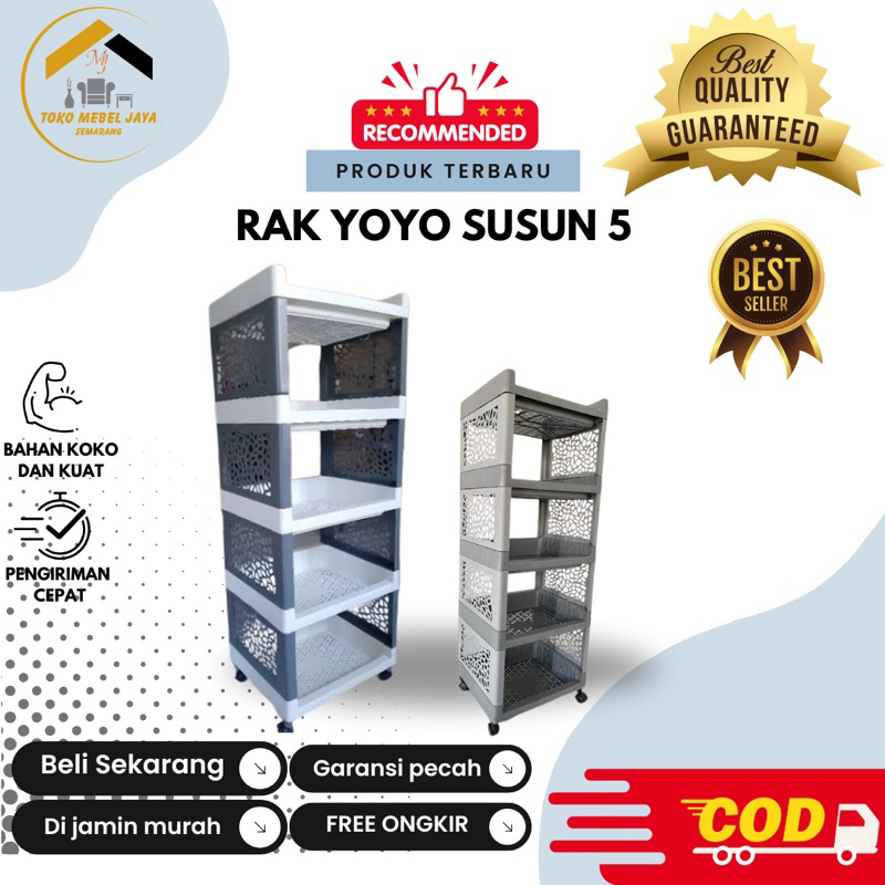 Rak yoyo susun 4 dan susun 5 murah