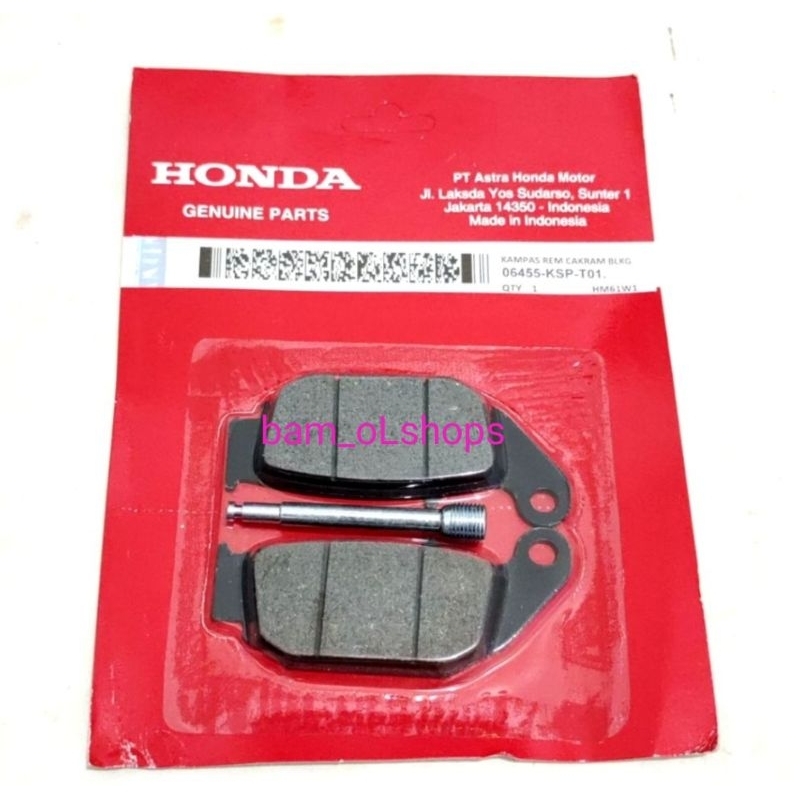 baut+dispad kampas rem kaliper belakang Honda CBR thailand,CBR 150 R old/LED,CBR 150r old/LED,CBR ne