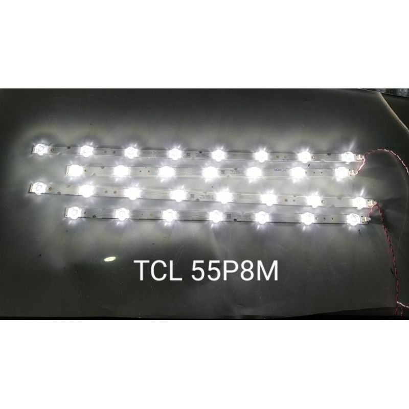 Lampu backlight tv tcl 55p8m