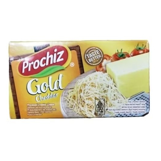 

Pro Chiz Keju Gold Cheddar Serbaguna 160g - ED Jan 26