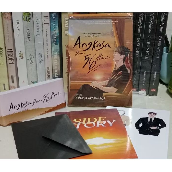 (BOOKED) Novel ANGKASA DAN 56 HARI - Ravinkyu Original