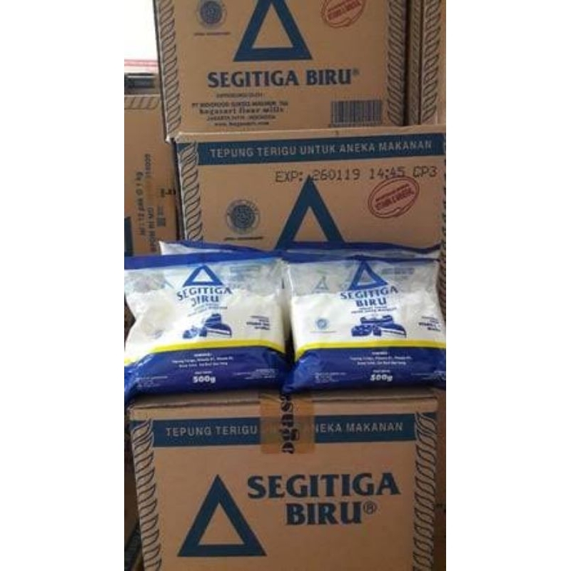 

Tepung Terigu Segitiga Biru 500gr