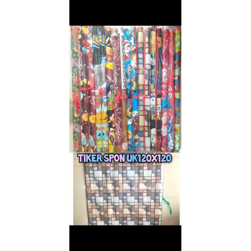 tikar spons karakter tikar gambar tikar murah tiker plastik