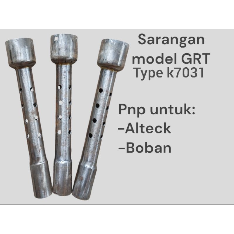 Sarangan knalpot RX KING model GRT type k7031 saringan pnp alteck dan boban