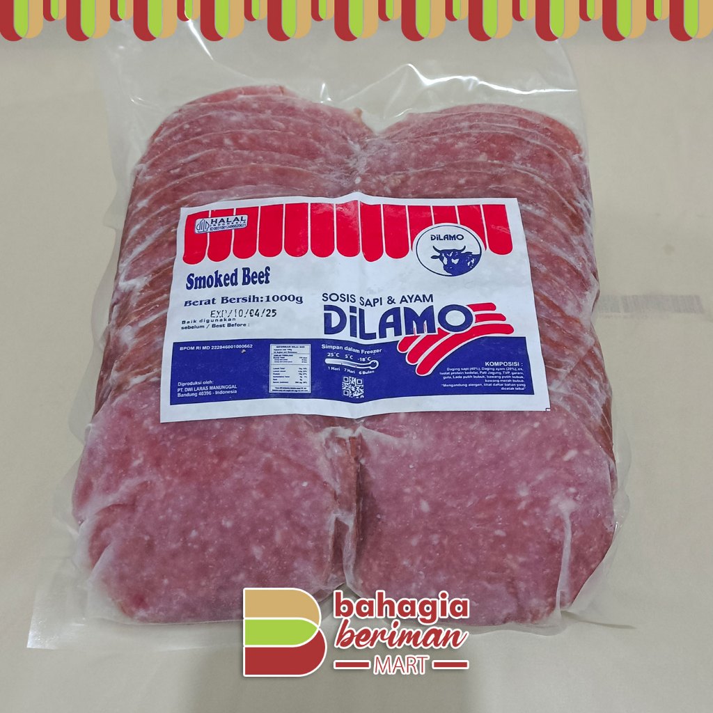 

Dilamo Smoked Beef 250 gram & 1 kg