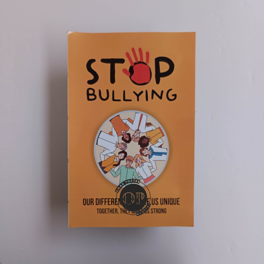 

Stiker Stop Bullying - Edukasi Bullying Sekolah - Stop Perundungan