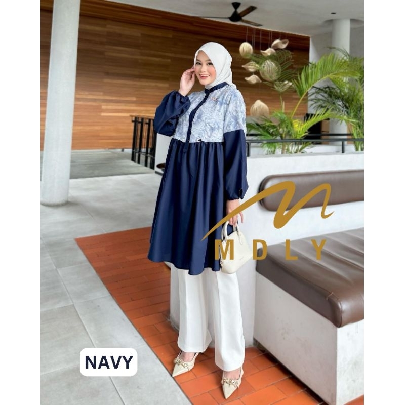 Premium Original1 Ailee Tunik MDLY Tunik Wanita Terlaris Tunik Wanita Muslim Terbaru