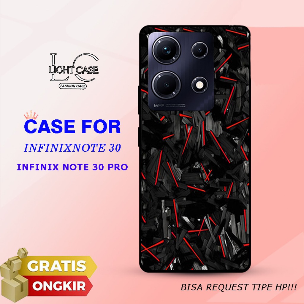 CASE GLOSSY INFINIX NOTE 30 / NOTE 30 PRO dan ALL TYPE SMARTPHONE & ANDROID Bisa request tipe Cassin