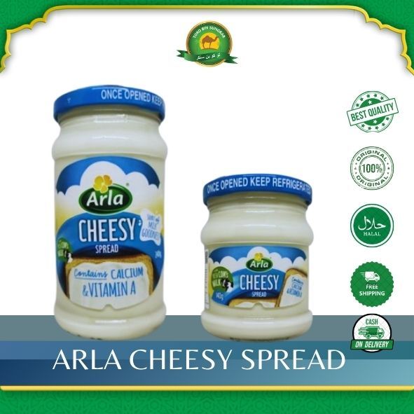 

ARLA Cheesy Spread / selai keju 140gr / 240gr Cream Keju Olesan Keju Puck Arla