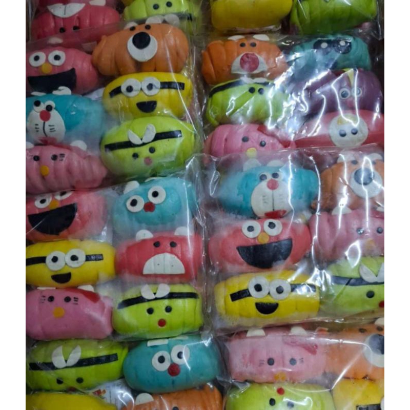 

bakpao karakter isi sosis