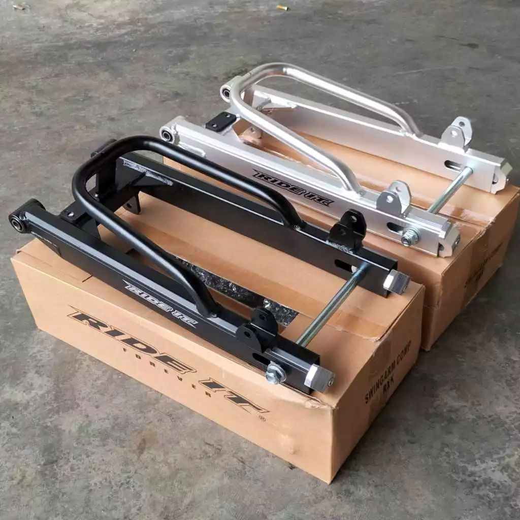 Swing Arm Rx King Silver Hitam RIDE IT Supit Lengan Ayun Rx King