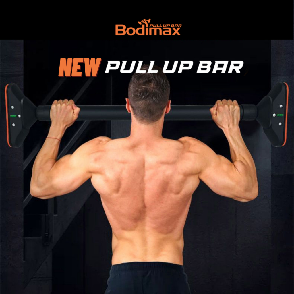 [NEW] Bodimax Pull Up Bar - Alat Pull Up & Sit Up Portable