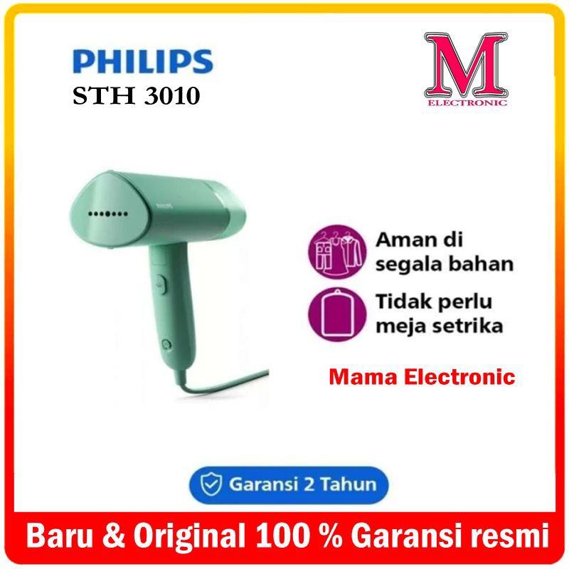 Philips STH3010/70 Handheld Steamer Philips / Setrika Uap / Setrika Lipat Philips