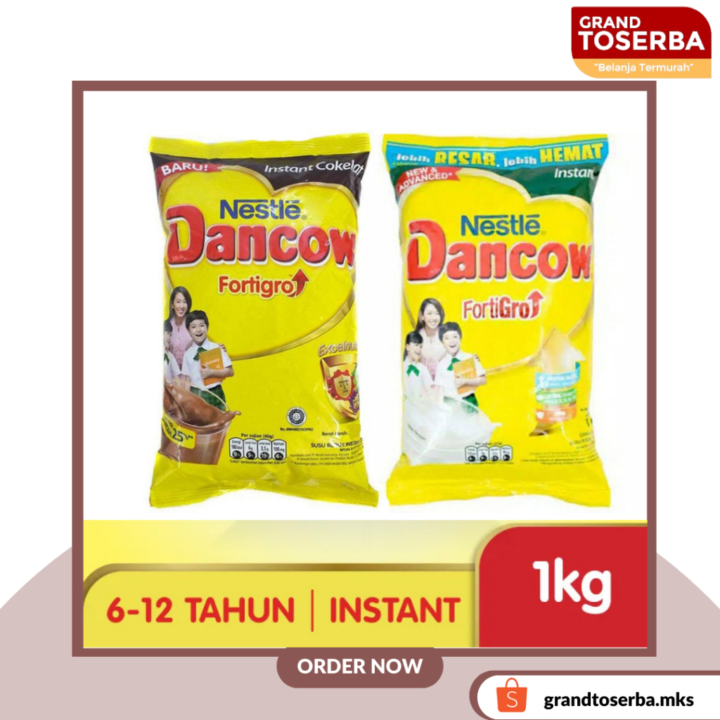 

Dancow Fortigro Susu Kemasan Pouch 1kg