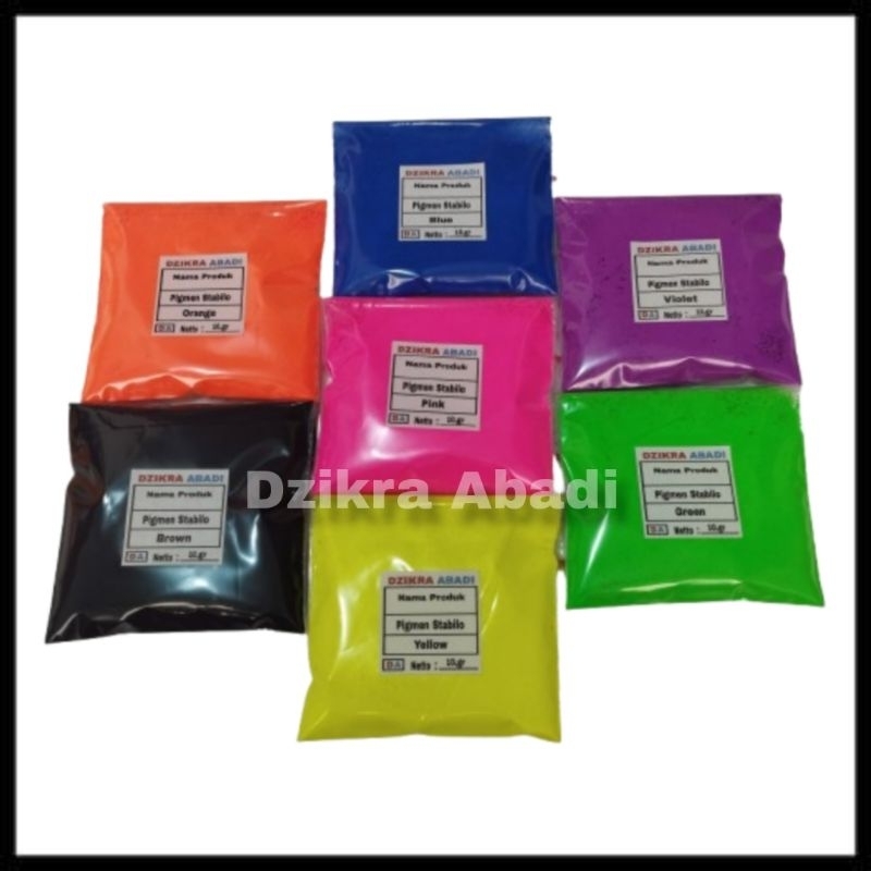 Pigmen Powder Stabilo Pewarna Bubuk Stabilo 10 gr