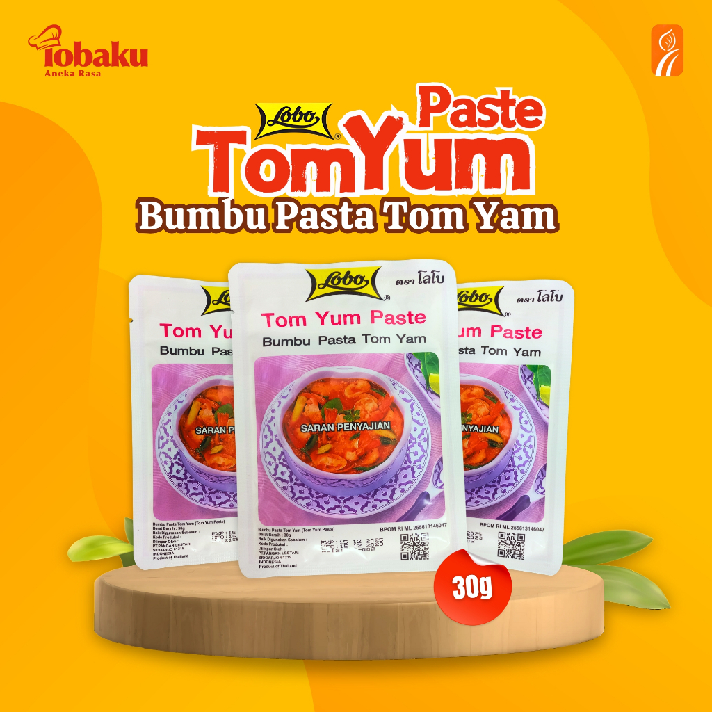 

LOBO Tom Yum Paste Bumbu Pasta Tom Yam 30g