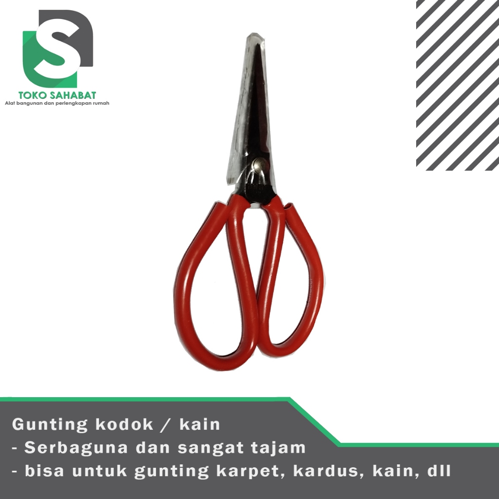 

Gunting kodok kain 8” tajam serbaguna