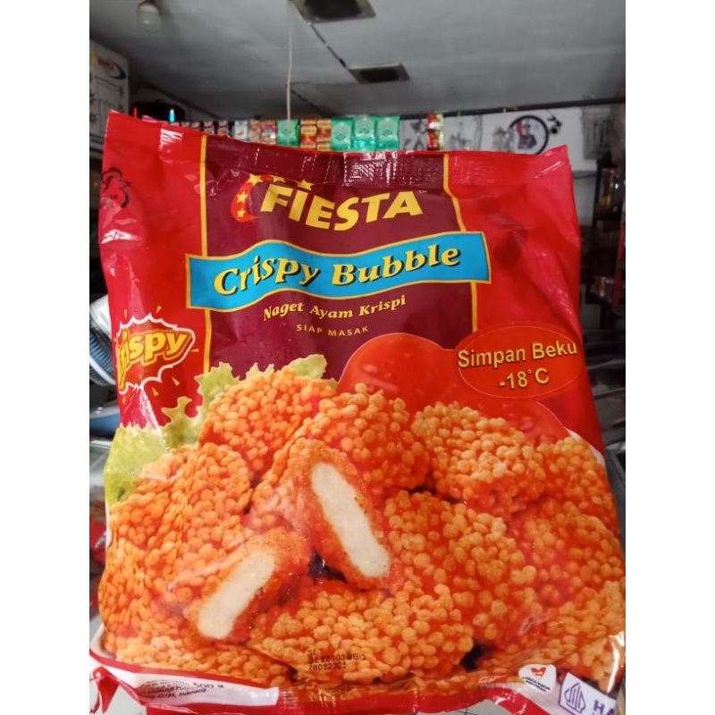 

Fiesta Crispy Bubble Chicken Nugget 500gr
