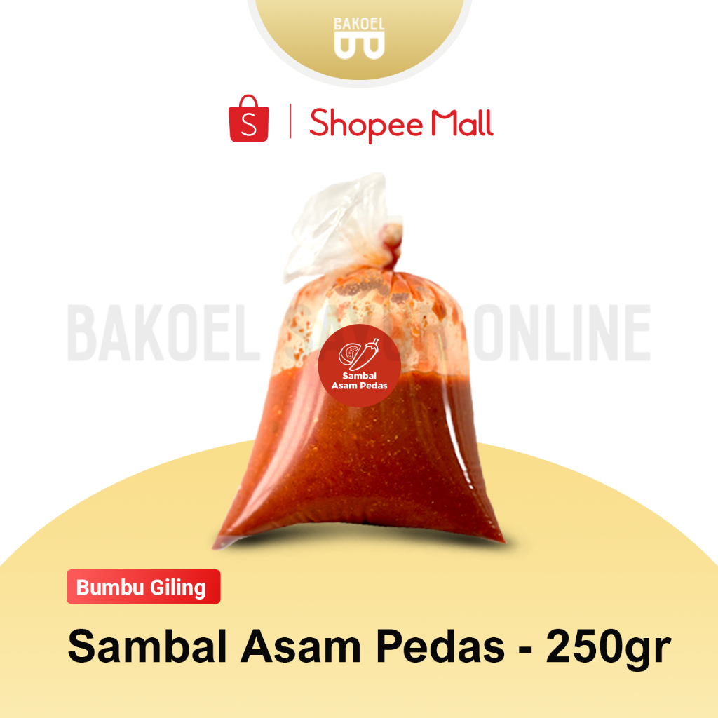 

Sambal Asam Pedas - 250 gr