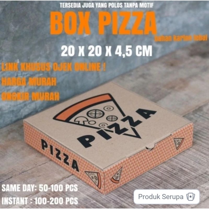 

BOX PIZZA MOTIF - DUS PIZZA 20
