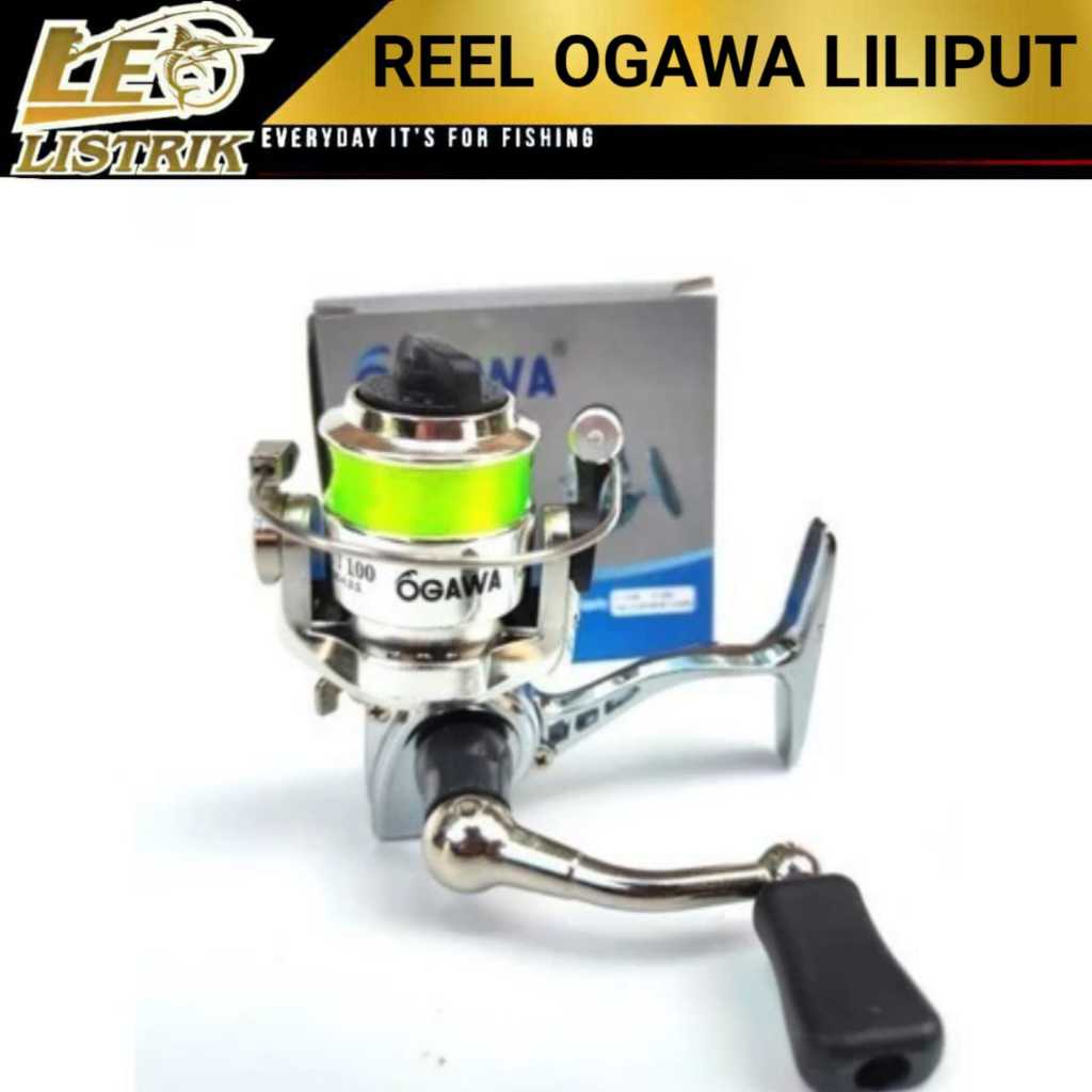 REEL OGAWA LILIPUT 100 REEL PANCING TERLARIS REEL MINI TERLARIS