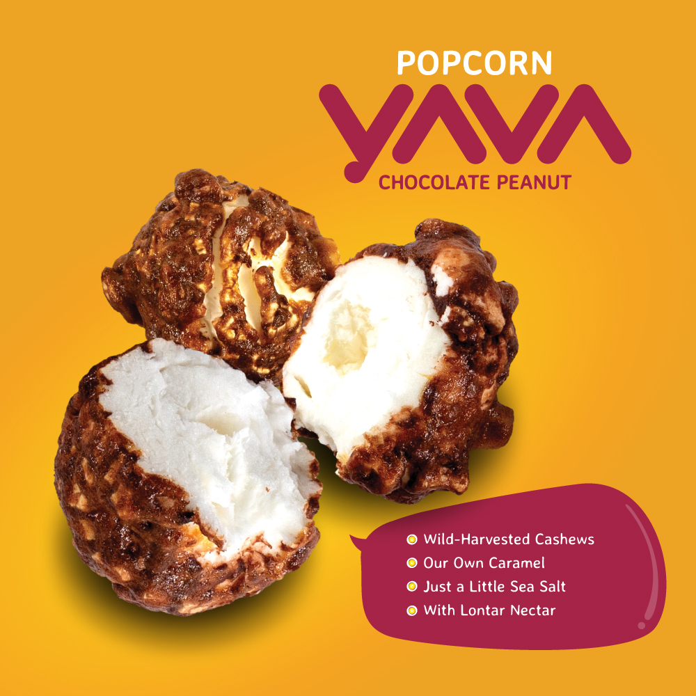 

YAVA Popcorn Sea Salt Caramel & Chocolate Peanut