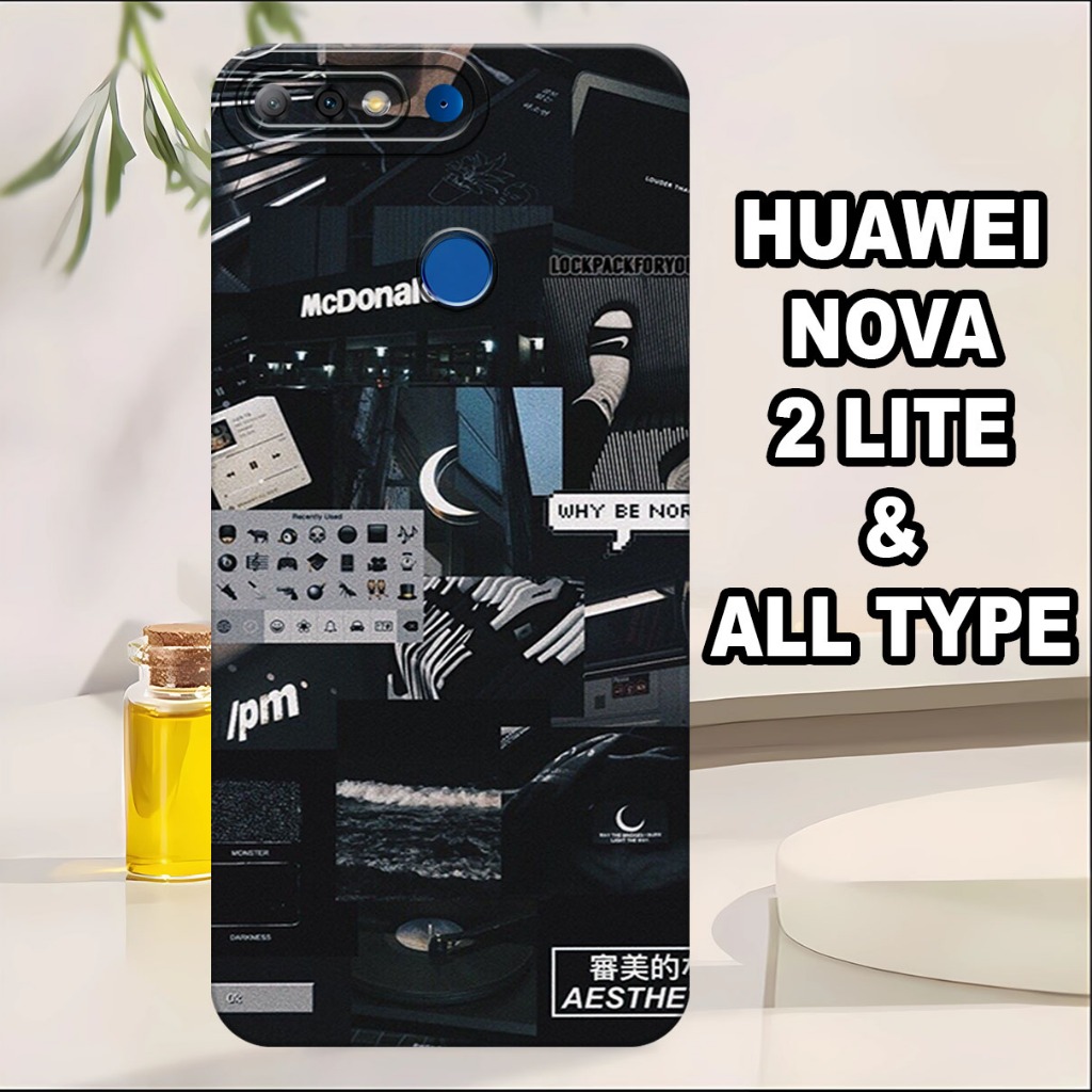 G30 - Silikon HUAWEI NOVA 2 LITE - Softcase pro camera HUAWEI NOVA 2 LITE - Motif AESTHETIC - Bahan 