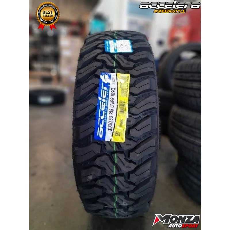 Ban mobil ukuran 31 10,5 r15 Accelera M/T-01 Ban semi offroad