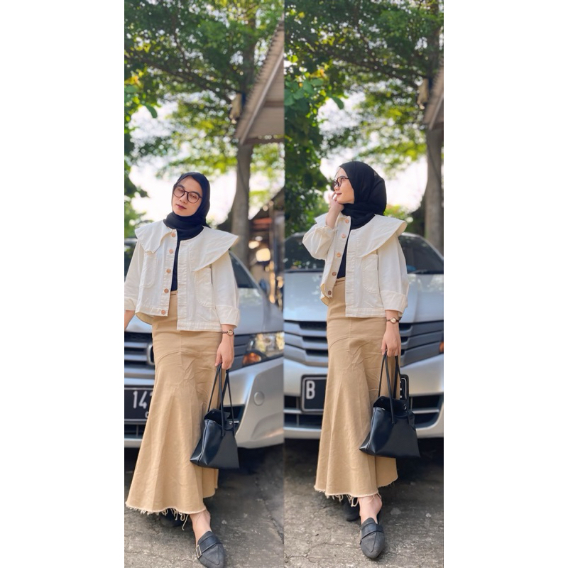 Kim Jeans Skirt ( import )