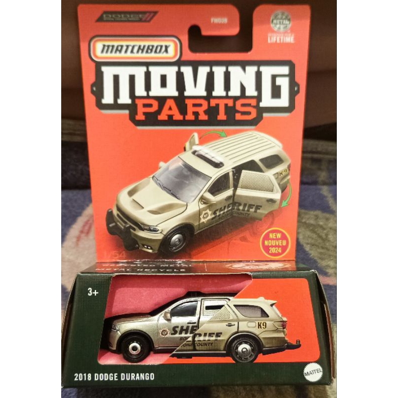 Matchbox Moving Part Dodge Durango