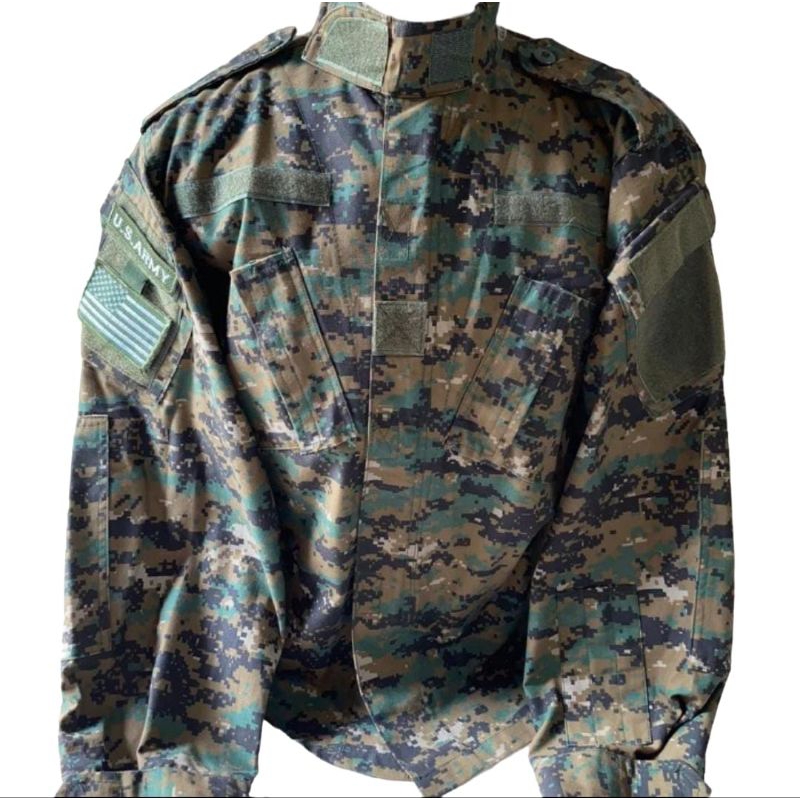 Kemeja jaket BDU PDL Loreng Camo Marpat US Marine Amerika