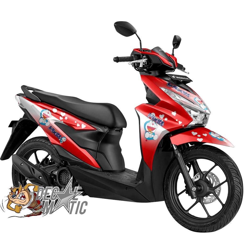 Decal Beat 2024 Full Body Stiker full body motor New Beat Street 2024 Doraemon