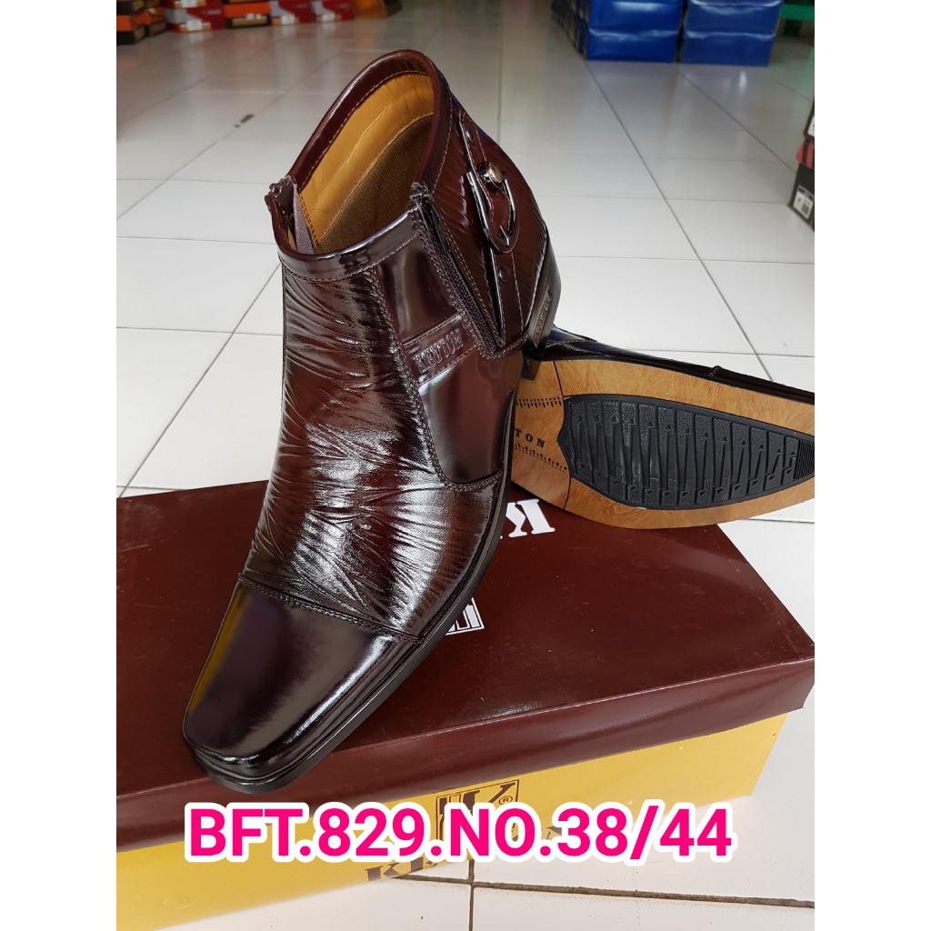 KEYTON SHOES - SEPATU BOOT FORMAL PRIA  (BFT-829)
