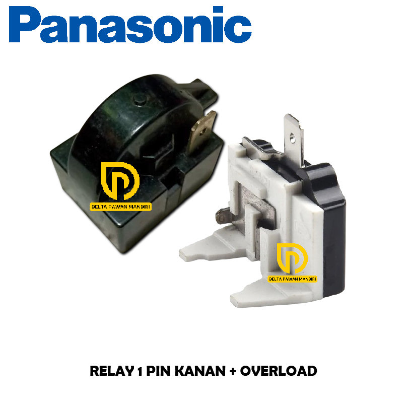 RELAY PTC KULKAS / PTC RELAY KULKAS PANASONIC 1 PIN KANAN