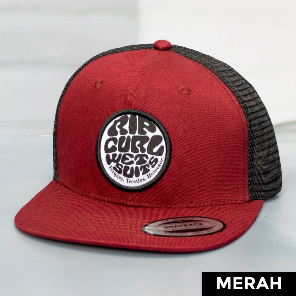 Topi Snapback Ripcurl Distro Premium Mirror Original | Topi Pria Snapback