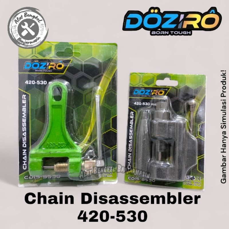 PEMOTONG RANTAI "DOZIRO" VARIAN TYPE ||ALAT POTONG RANTAI SEPEDA MOTOR 430-530