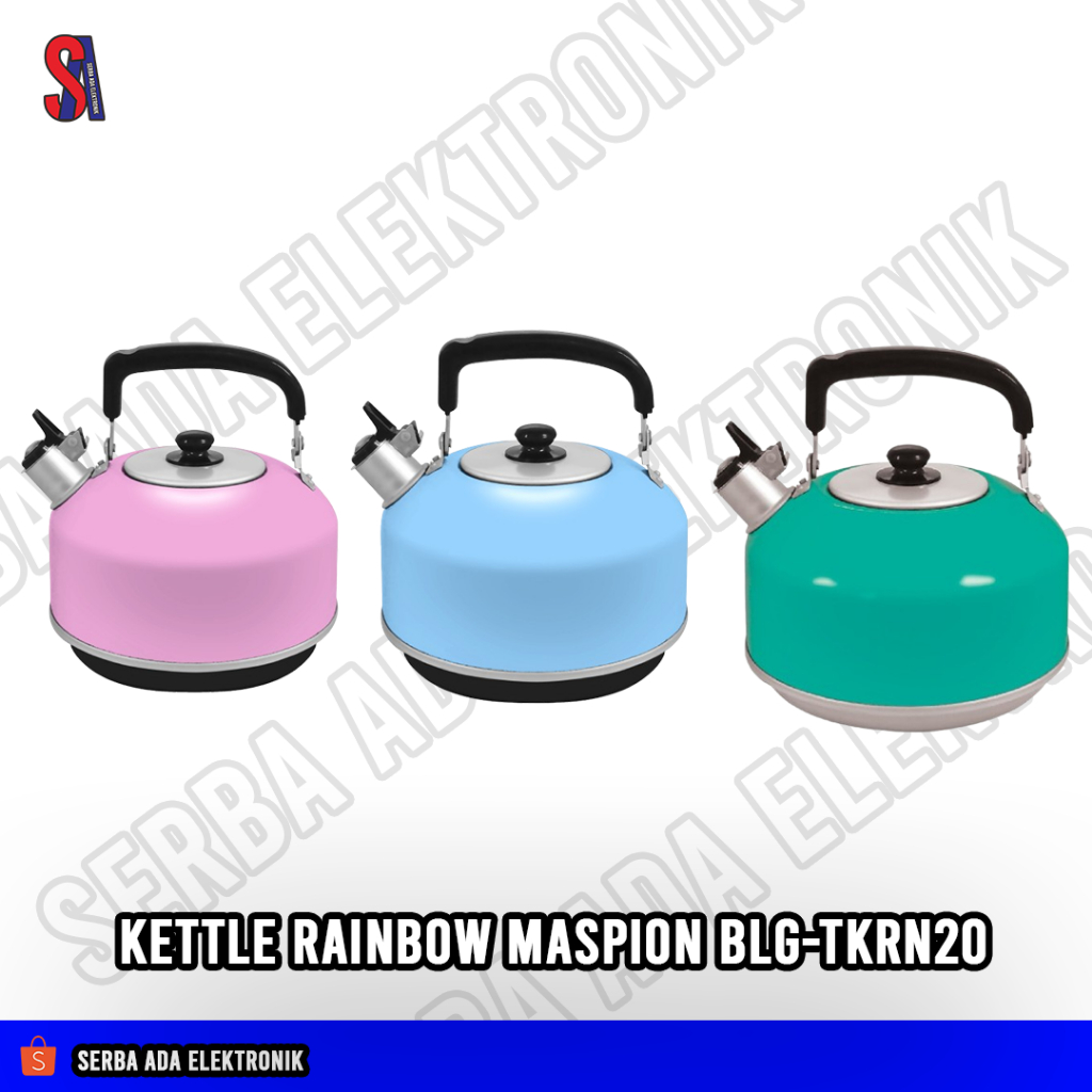 Teko Listrik Rainbow Maspion BLG-TKRN20 20 CM