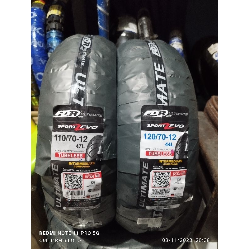 BAN KOMPLIT FAZZIO FDR SPORT ZEVO/BAN SET DEPAN BELAKANG FILANO/BAN SET SET FAZZIO/BAN DONAT SET NEW