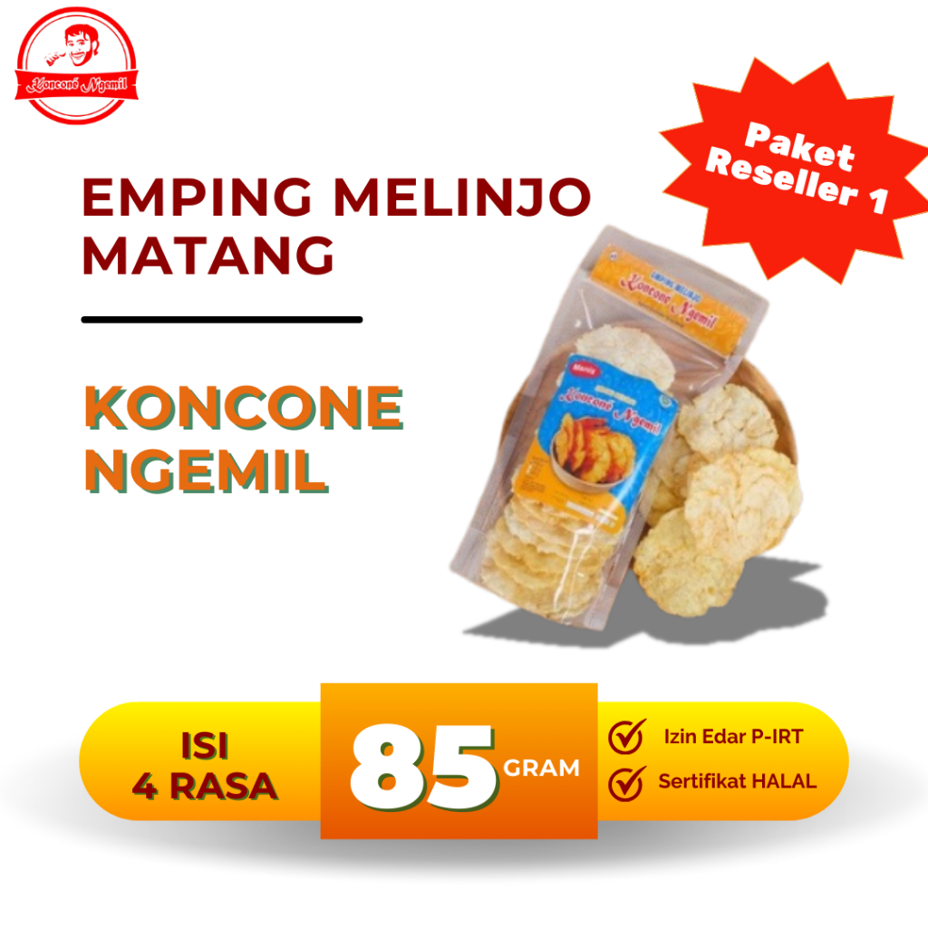

Paket Reseller 1 Emping Melinjo 85 Gram KN002-a