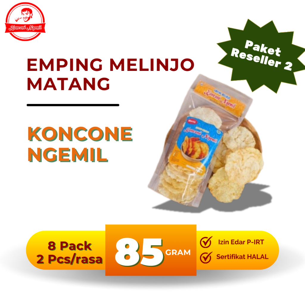 

Paket Reseller 2 Emping Melinjo 85 Gram KN002-b