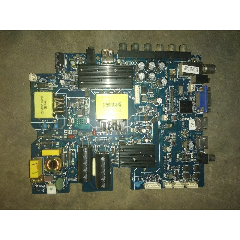mainboard psu pld32b1551 mesin tv polytron 32b1551