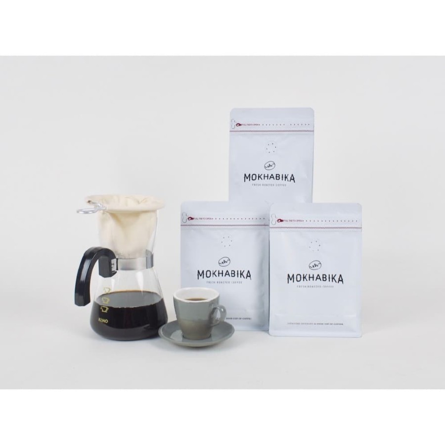

Mokhabika Specialty Arabica Coffee Lintong Nauli Giling Basah 200 Gr