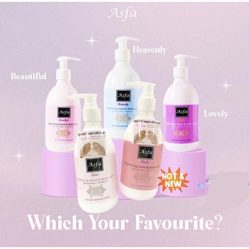 Asfa Brightnening Body Lotion - 300ml
