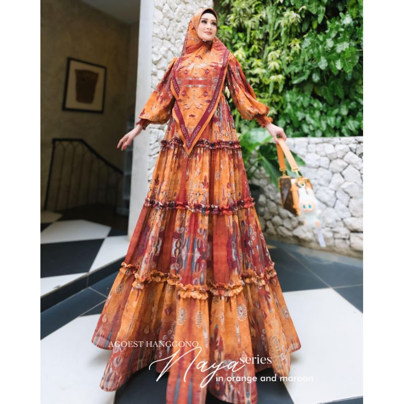 BISA COD(NAYA SERIES BY AGOEST HANGGONO ORI PREMIUM GAMIS AGOEST HANGGONO TERBARU