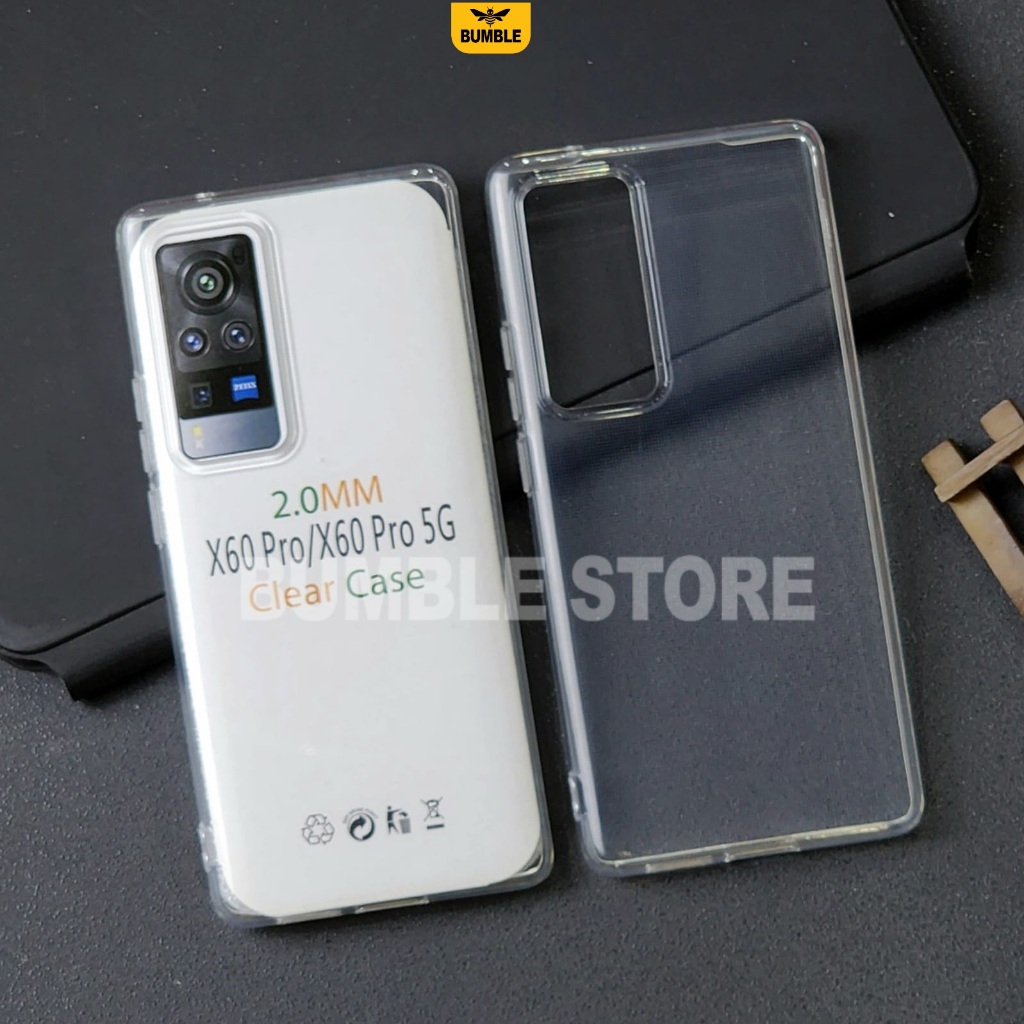 Bumble - Vivo X60 Pro Softcase Clear Case Bening 2.0mm Case Vivo X60 Pro