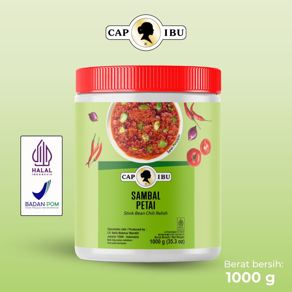 

CAP IBU Sambal Petai Kemasan Pot